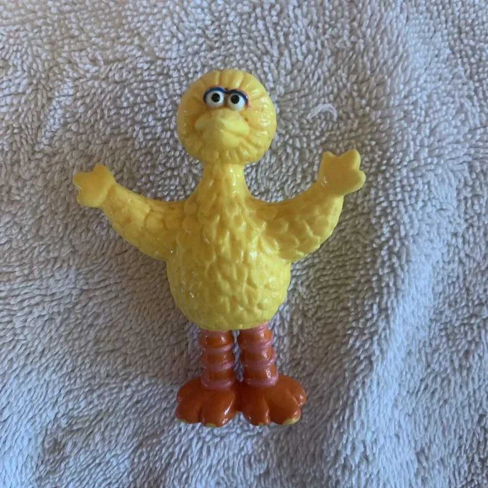 Big Bird‎ Figure from '90 Illco/Tyco Sesame Street 123 Neighborhood Playset